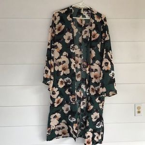 Pink Blush Kimono (Maternity)